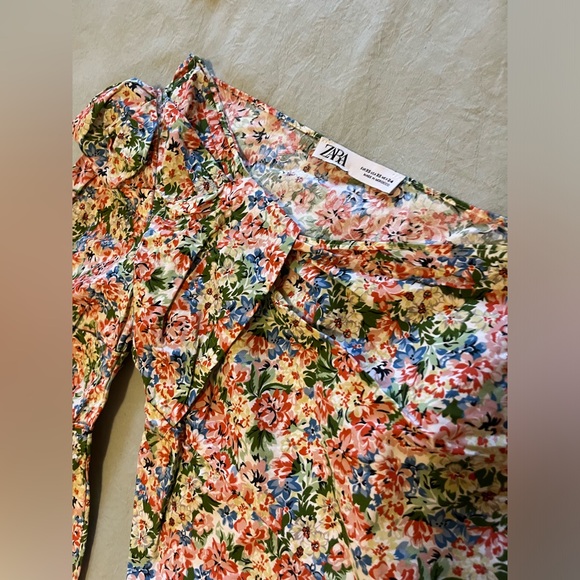 Zara | One shoulder floral top - Picture 4 of 4